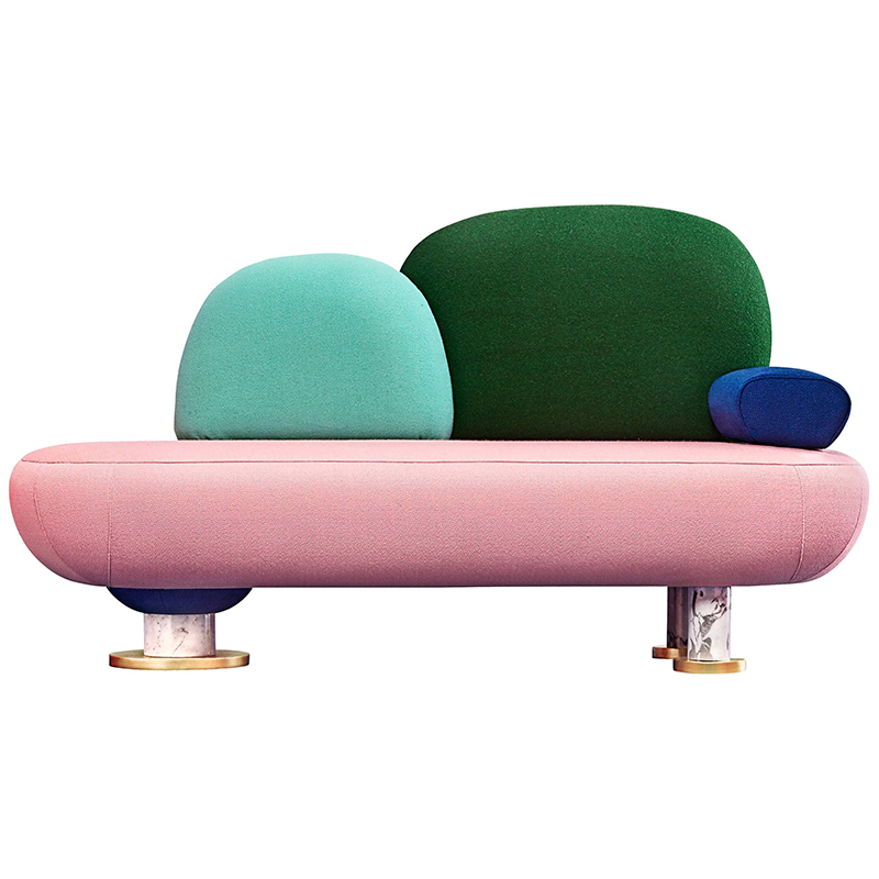 Дизайнерский диван Toadstool Collection, Sofa Masquespacio Мульти Золотой Белый Мрамор Bianco Дизайнерский диван Toadstool Collection, Sofa Masquespacio Мульти Золотой Белый Мрамор Bianco во Владивостоке | Loft Concept
