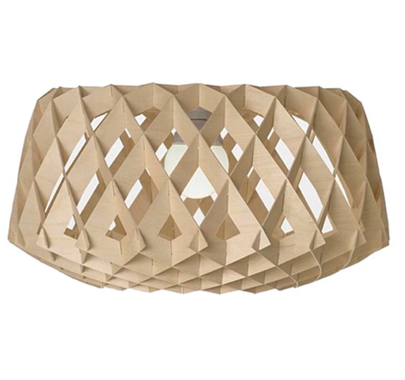 Люстра Pilke 60 Light Береза Черный Белый Люстра Pilke 60 Light Береза Черный Белый во Владивостоке | Loft Concept