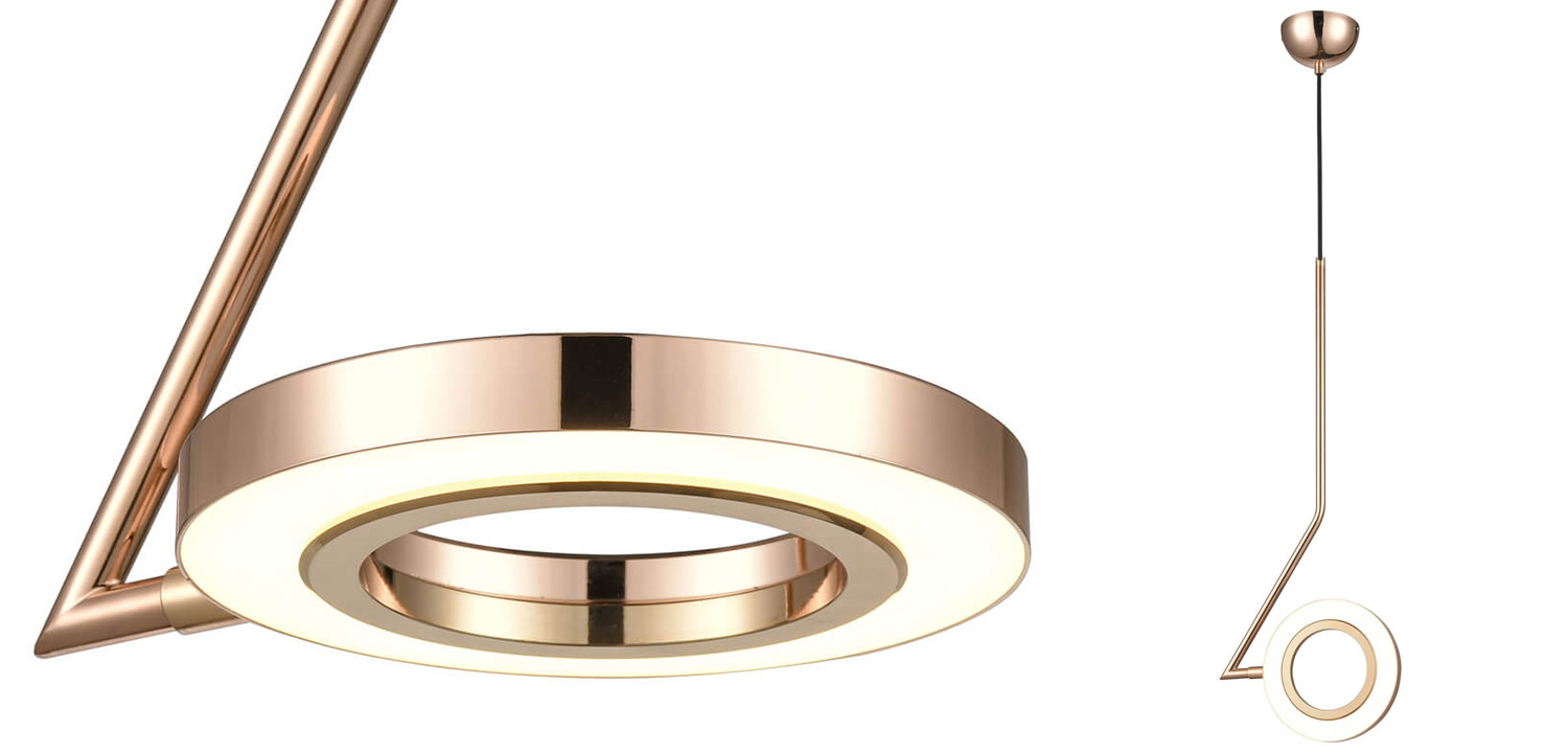 Подвесной светильник Dienes Gold - фото