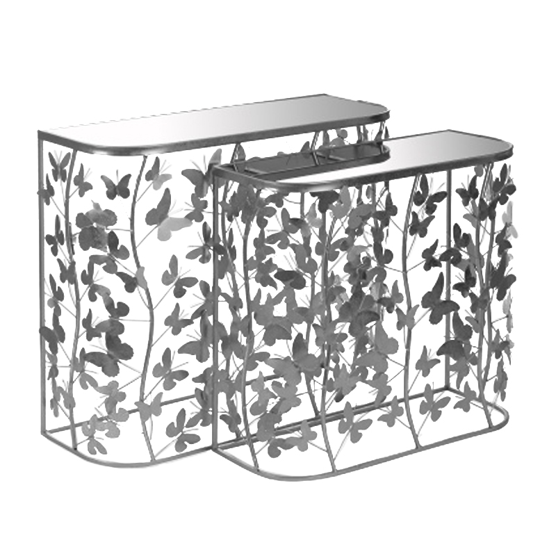 Консоль Silver Butterfly Серебряный Консоль Silver Butterfly Серебряный во Владивостоке | Loft Concept