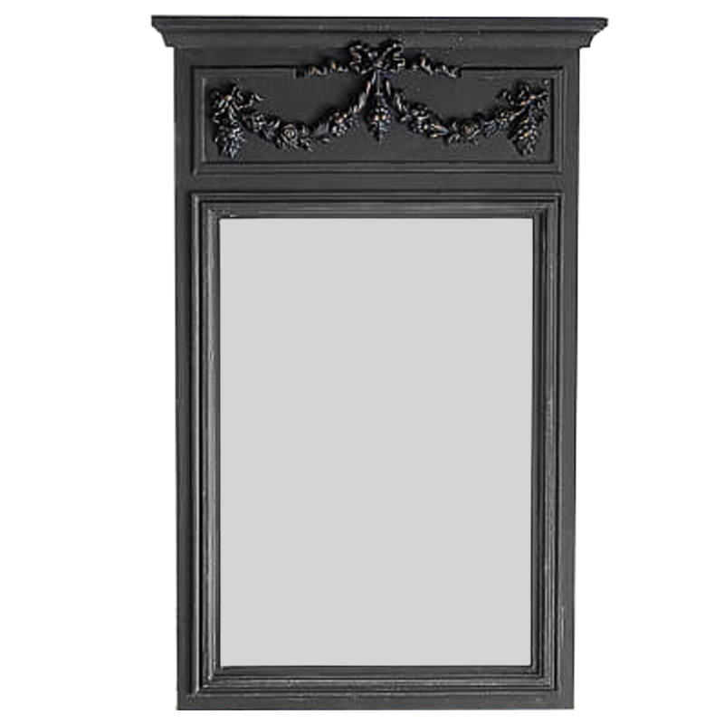 Зеркало Arcadie Mirror Black Винтажный черный во Владивостоке | Loft Concept 