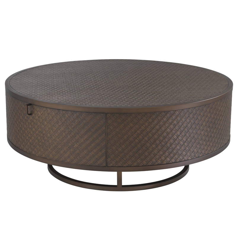 Кофейный стол Eichholtz Coffee Table Napa Valley Коричневый Темная бронза Кофейный стол Eichholtz Coffee Table Napa Valley Коричневый Темная бронза во Владивостоке | Loft Concept