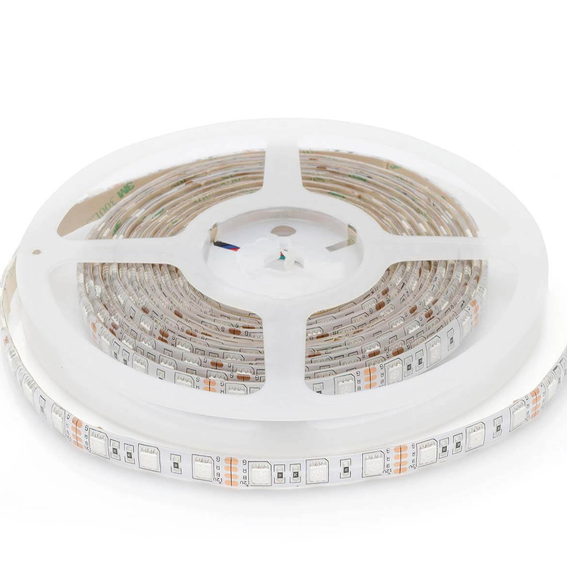 Светодиодная влагозащищенная лента 14,4W/m 60Led/m 5050SMD разноцветная 1M Белый Светодиодная влагозащищенная лента 14,4W/m 60Led/m 5050SMD разноцветная 1M Белый во Владивостоке | Loft Concept