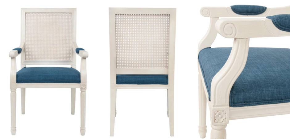 Стул French chairs Provence Garden White ArmChair Стул French chairs Provence Garden White ArmChair - Loft-Concept во Владивостоке
