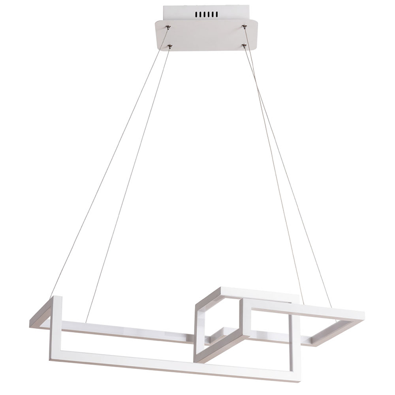 Люстра Esther Geometric White Chandelier I Белый Люстра Esther Geometric White Chandelier I Белый во Владивостоке | Loft Concept