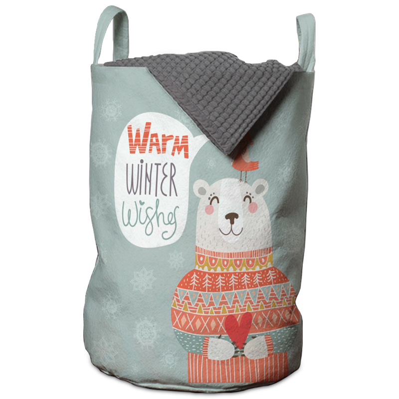 Корзина Warm winter wishes Basket Мульти Корзина Warm winter wishes Basket Мульти во Владивостоке | Loft Concept