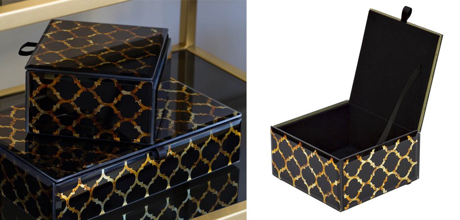 Шкатулка Oriental Rhombuses Cube - Loft-Concept во Владивостоке
