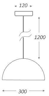 Подвесной светильник Uneven Edge Loft Pendant lamp Подвесной светильник Uneven Edge Loft Pendant lamp во Владивостоке