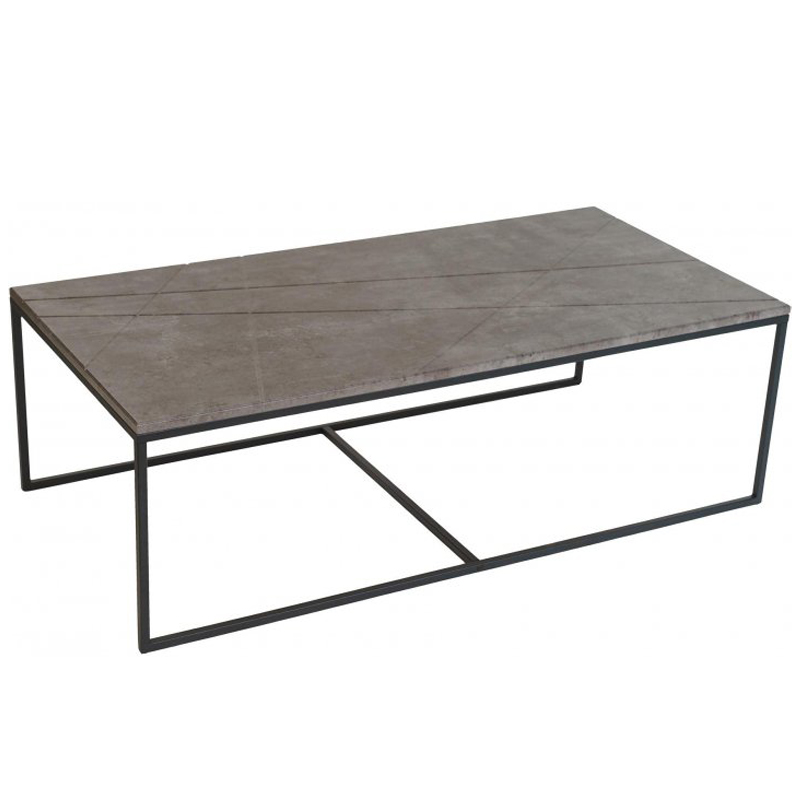 Кофейный стол Fidan Coffee Table Серый бетон во Владивостоке | Loft Concept 