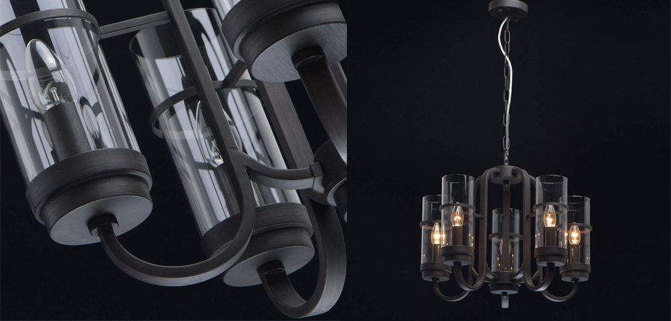 Люстра Glass Beaker lamps 5 Люстра Glass Beaker lamps 5 - Loft-Concept во Владивостоке