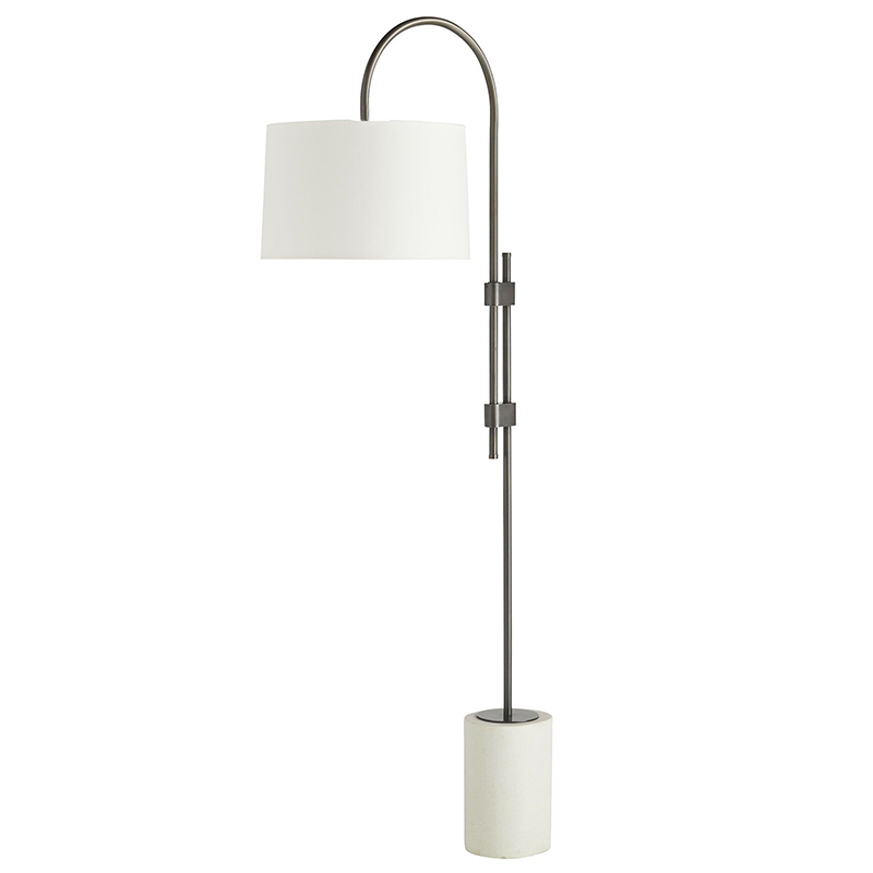 Торшер Arteriors ILY FLOOR LAMP Темная бронза Белый Торшер Arteriors ILY FLOOR LAMP Темная бронза Белый во Владивостоке | Loft Concept