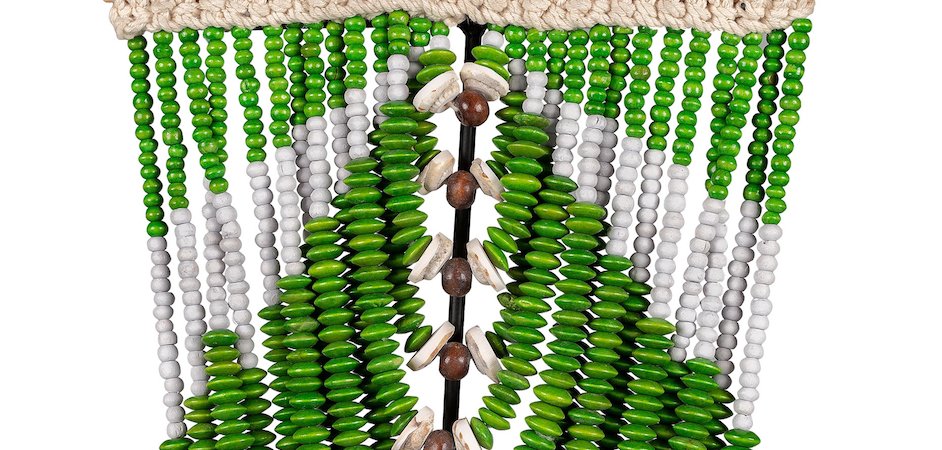 Африканское Ожерелье на подставке NECKLACE GREEN Африканское Ожерелье на подставке NECKLACE GREEN - Loft-Concept во Владивостоке