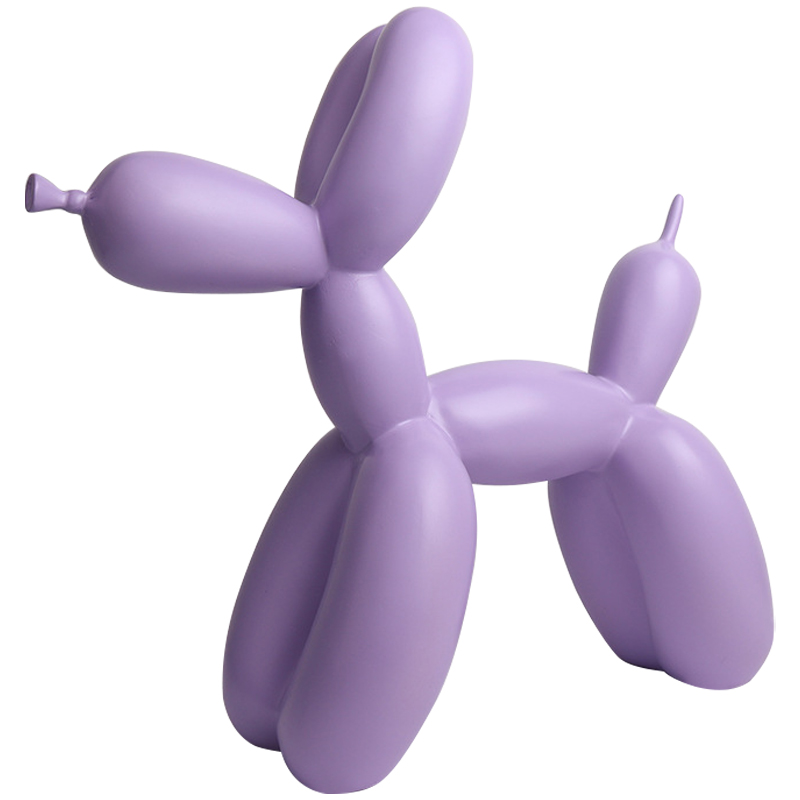Статуэтка Jeff Koons Balloon Dog Matte Lilac Сиреневый во Владивостоке | Loft Concept 