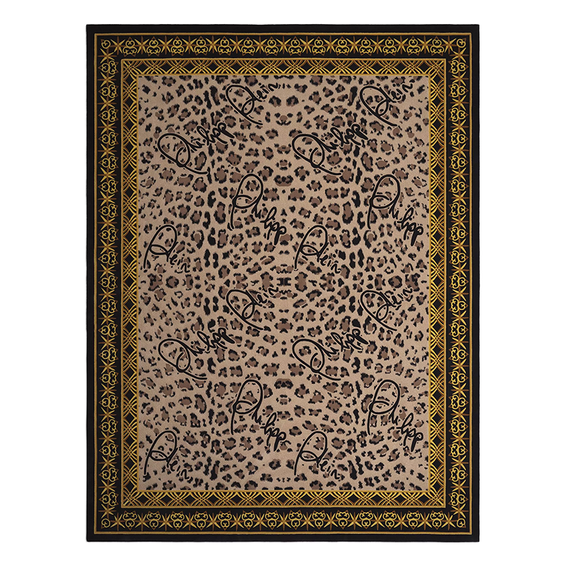 Ковер Philipp Plein Carpet Jungle 300 x 400 cm Коричневый Черный Коричневый Ковер Philipp Plein Carpet Jungle 300 x 400 cm Коричневый Черный Коричневый во Владивостоке | Loft Concept