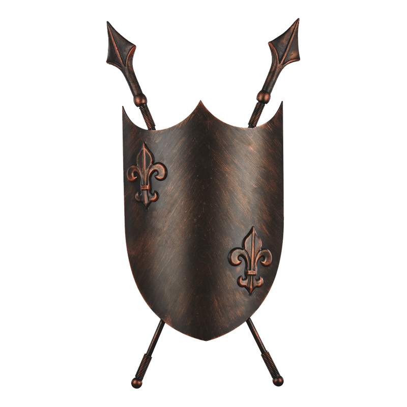 Бра Shield Heraldic Lily Sconce Коричневый винтаж Бра Shield Heraldic Lily Sconce Коричневый винтаж во Владивостоке | Loft Concept