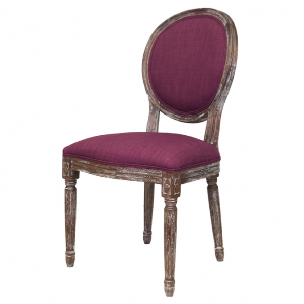Стул French chairs Provence Violet Chair Фиолетовый Коричневый во Владивостоке | Loft Concept 