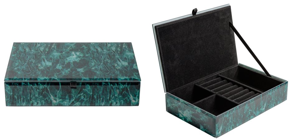 Шкатулка Turquoise Smoke Шкатулка Turquoise Smoke - Loft-Concept во Владивостоке