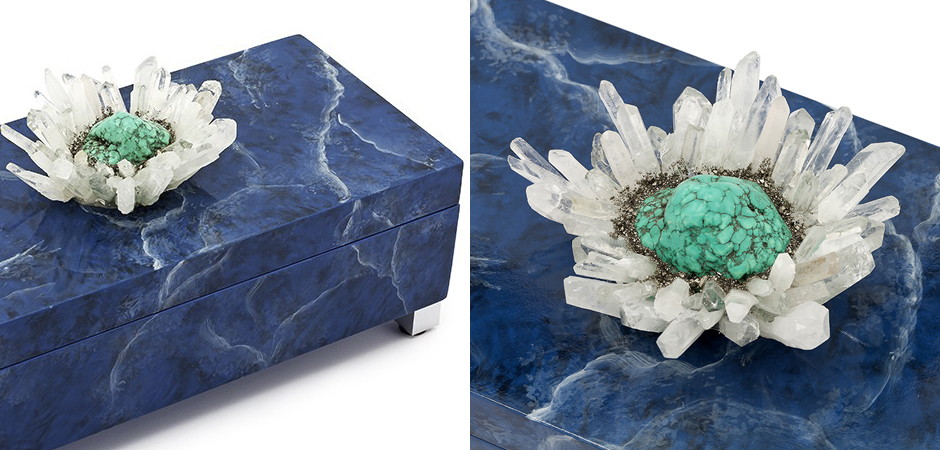Шкатулка BOX KRIZIA BLUE Шкатулка BOX KRIZIA BLUE - Loft-Concept во Владивостоке