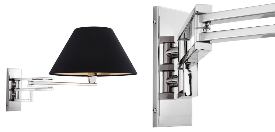 Бра Wall Lamp Lutetia Nickel - Loft-Concept во Владивостоке