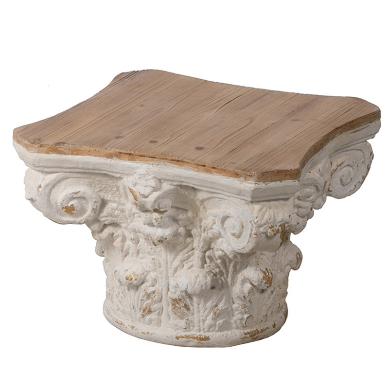 Подставка Roman Column белая Белый Подставка Roman Column белая Белый во Владивостоке | Loft Concept