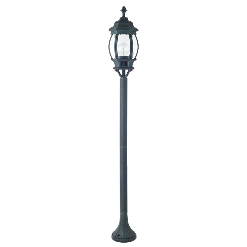 Уличный светильник Lacres Street lamp Винтажный черный Прозрачное Стекло Уличный светильник Lacres Street lamp Винтажный черный Прозрачное Стекло во Владивостоке | Loft Concept