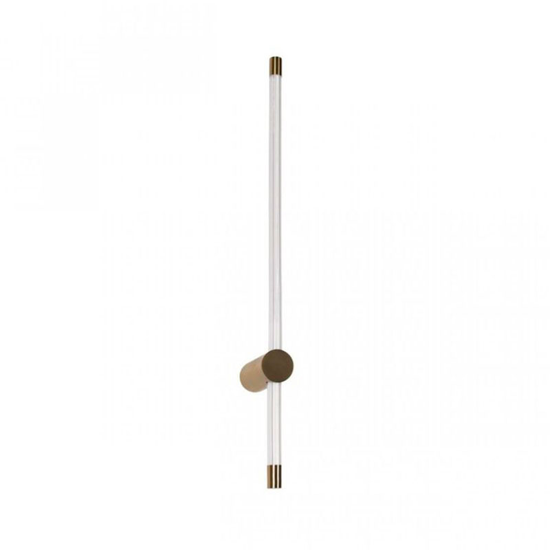 Бра светодиодное Trumpet Tube Gold 83 см Золотой Белый Бра светодиодное Trumpet Tube Gold 83 см Золотой Белый во Владивостоке | Loft Concept