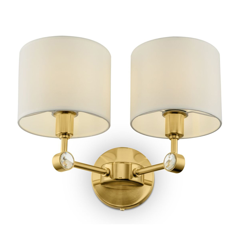 Бра Aldrich light Sconce Латунь Белый Бра Aldrich light Sconce Латунь Белый во Владивостоке | Loft Concept
