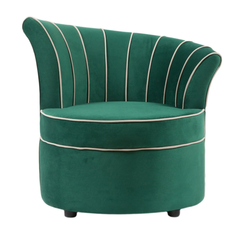 Кресло Curly Backrest Green Зеленый Кресло Curly Backrest Green Зеленый во Владивостоке | Loft Concept
