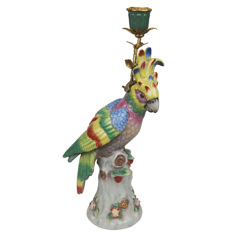 Подсвечник Corella Parrot Candlestick Мульти Подсвечник Corella Parrot Candlestick Мульти во Владивостоке | Loft Concept