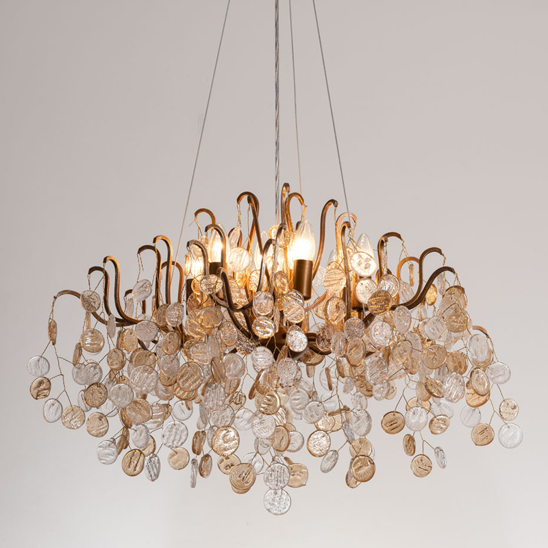 Люстра FAIRYTREE Chandelier Amber Pendants 80 Бронза Люстра FAIRYTREE Chandelier Amber Pendants 80 Бронза во Владивостоке | Loft Concept