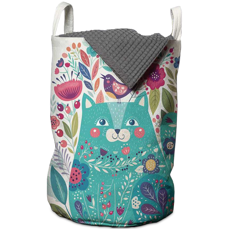 Корзина Funny Cat Basket Мульти Корзина Funny Cat Basket Мульти во Владивостоке | Loft Concept