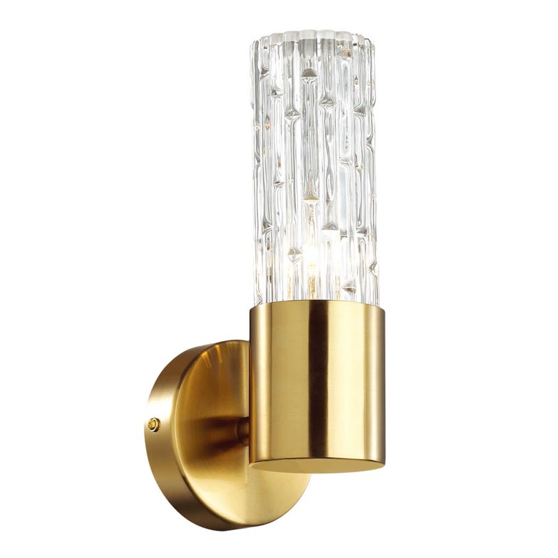 Бра Lorinda Wall lamp Прозрачный (Transparent) Золотой Бра Lorinda Wall lamp Прозрачный (Transparent) Золотой во Владивостоке | Loft Concept