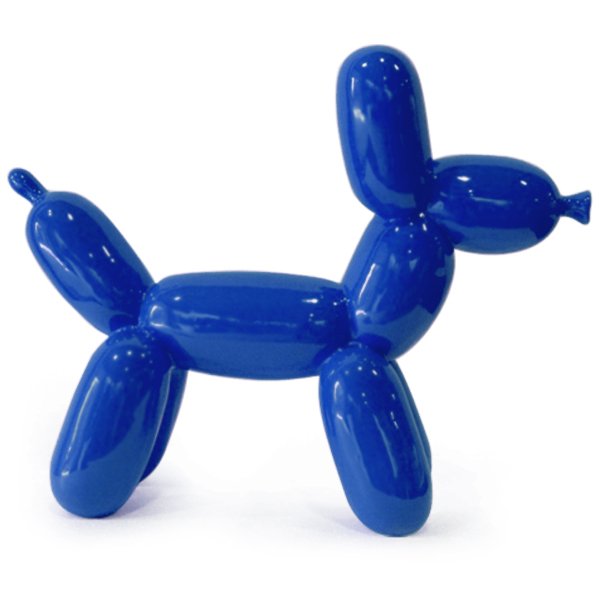 Статуэтка Jeff Koons Balloon Dog large Красный Черный Белый Желтый Синий Статуэтка Jeff Koons Balloon Dog large Красный Черный Белый Желтый Синий во Владивостоке | Loft Concept