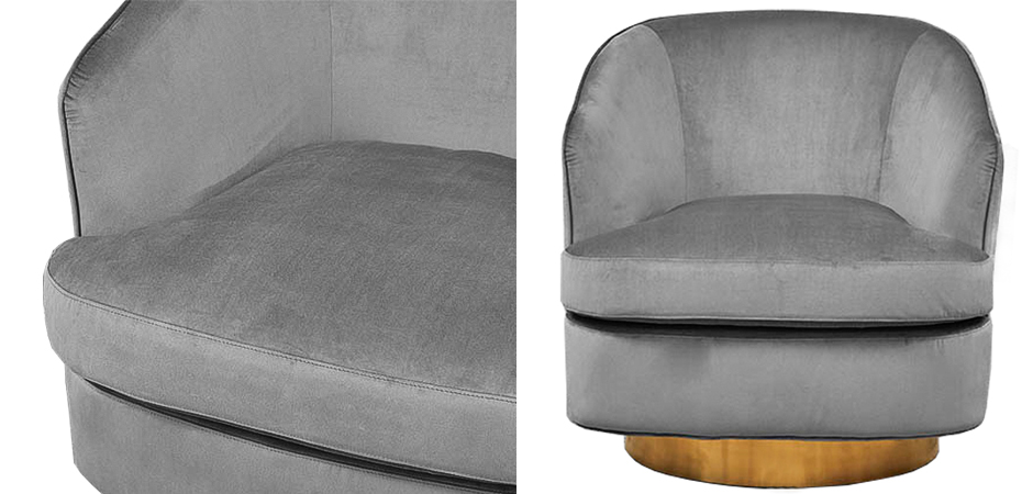 Кресло Stardust Armchair Grey Кресло Stardust Armchair Grey - Loft-Concept во Владивостоке