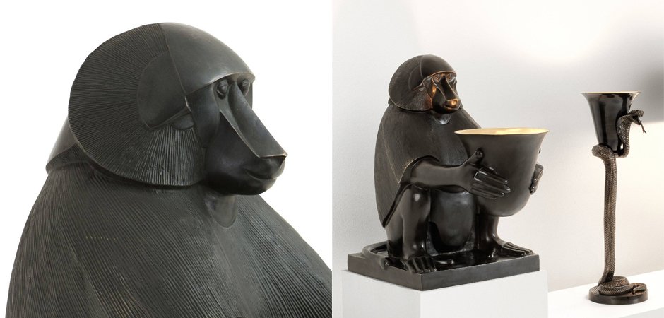 Настольная лампа Eichholtz Art Deco Monkey Настольная лампа Eichholtz Art Deco Monkey - Loft-Concept во Владивостоке