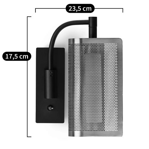 Бра с плафоном из перфорированного металла Elledge Wall Lamp Бра с плафоном из перфорированного металла Elledge Wall Lamp во Владивостоке