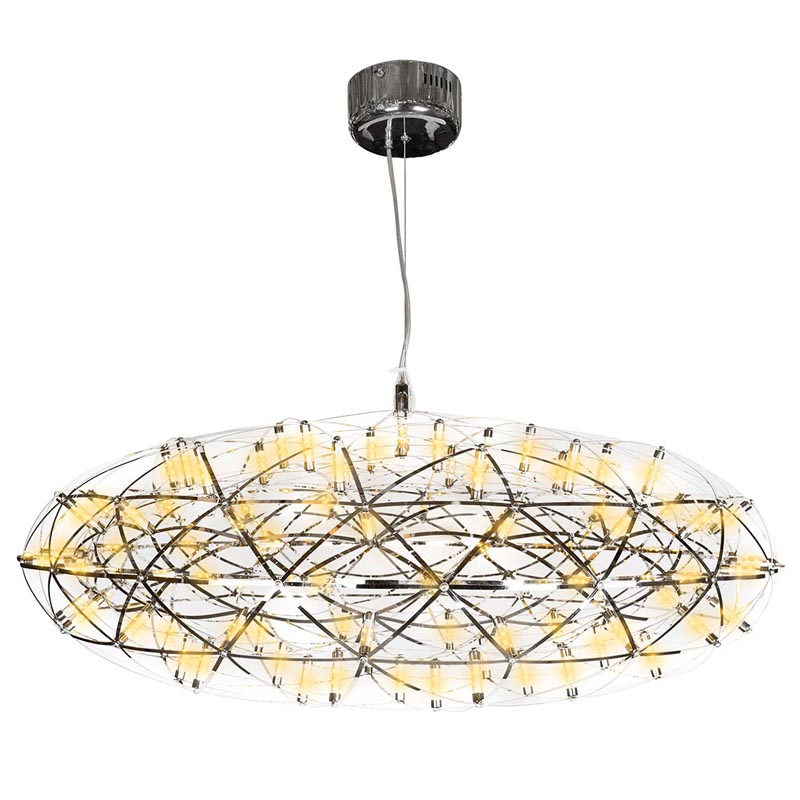 Люстра Moooi 3D Sphere Oval Yellow lamp L Хром Люстра Moooi 3D Sphere Oval Yellow lamp L Хром во Владивостоке | Loft Concept