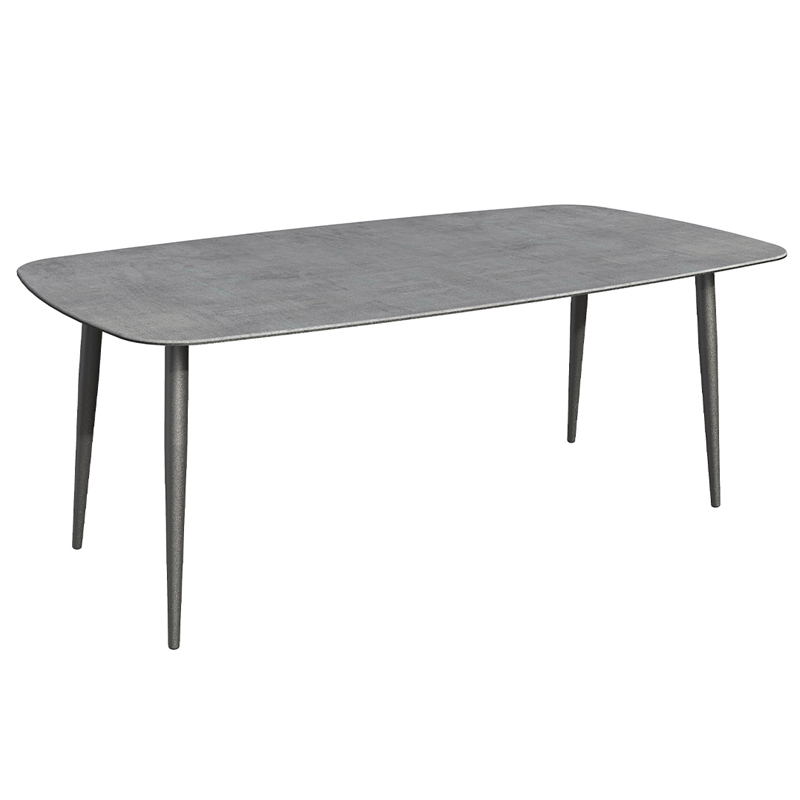 Обеденный стол Robby Dinner Table Черный Серый Обеденный стол Robby Dinner Table Черный Серый во Владивостоке | Loft Concept