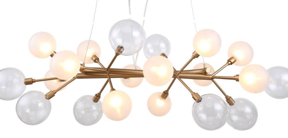 Люстра Berries Chandelier Rectangle White 100 Люстра Berries Chandelier Rectangle White 100 - Loft-Concept во Владивостоке