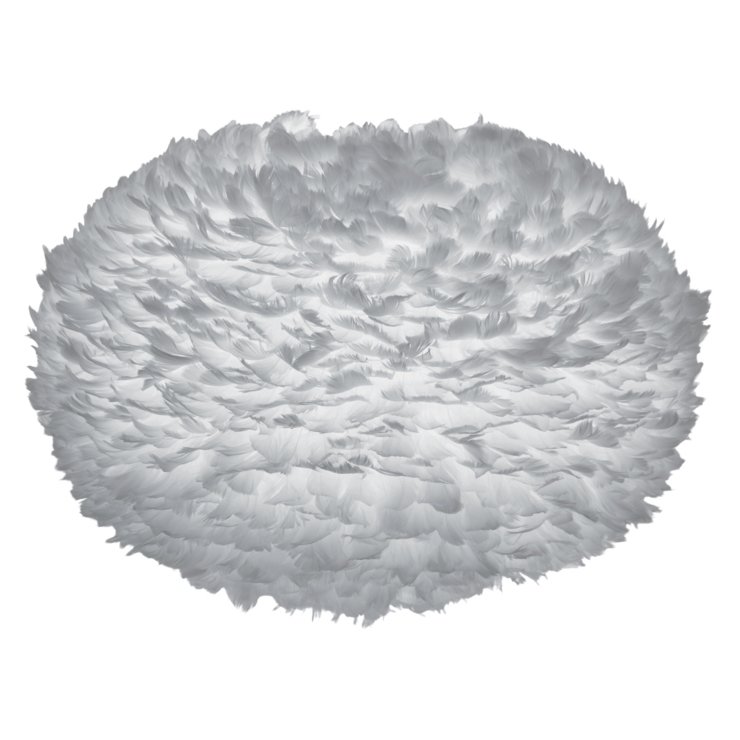 Люстра из перьев Plumage Grey Серый Люстра из перьев Plumage Grey Серый во Владивостоке | Loft Concept
