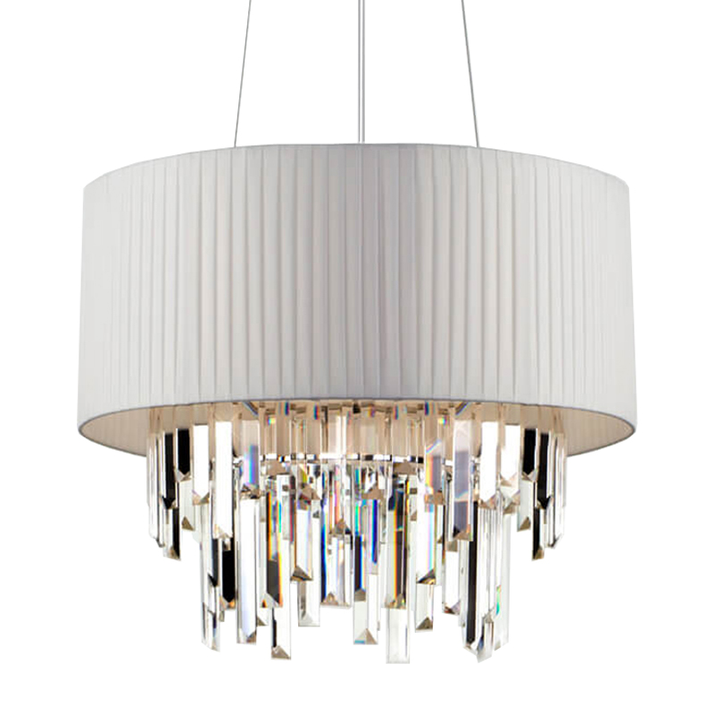 Люстра Sorley Chandelier Белый Хром Люстра Sorley Chandelier Белый Хром во Владивостоке | Loft Concept