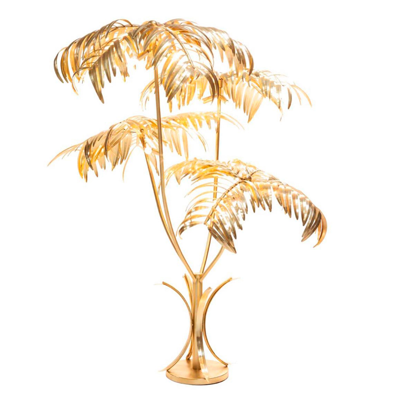 Торшер Golden Palm Floor Lamp Золотой Торшер Golden Palm Floor Lamp Золотой во Владивостоке | Loft Concept