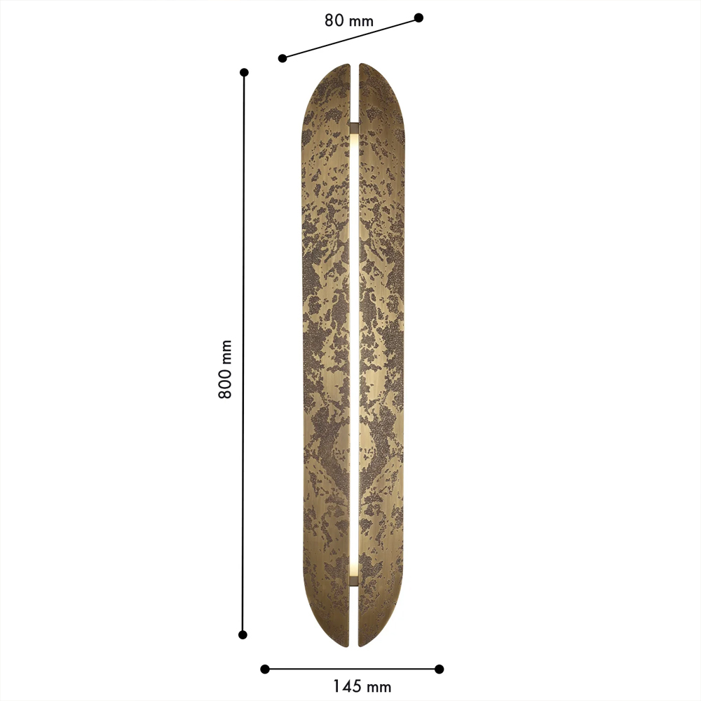 Бра винтажное с имитацией коррозии на медном корпусе Predominant во Владивостоке