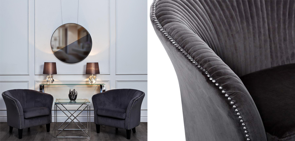 Кресло JackFlower Armchair grey Кресло JackFlower Armchair grey - Loft-Concept во Владивостоке