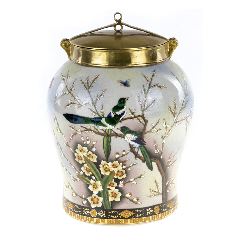 Ваза Magpies on Cherry Blossom Vase Золотой Мульти Ваза Magpies on Cherry Blossom Vase Золотой Мульти во Владивостоке | Loft Concept