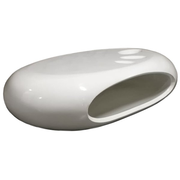 Кофейный стол Oval Capsule Белый Кофейный стол Oval Capsule Белый во Владивостоке | Loft Concept