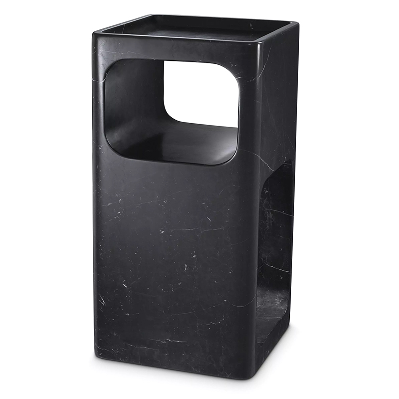 Приставной стол Eichholtz Side Table Adler Black Marble Черный Мрамор Nero Приставной стол Eichholtz Side Table Adler Black Marble Черный Мрамор Nero во Владивостоке | Loft Concept