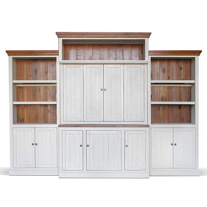 Шкаф-стеллаж Venanzo Provence HARMONIE Weathered White Белый Шкаф-стеллаж Venanzo Provence HARMONIE Weathered White Белый во Владивостоке | Loft Concept