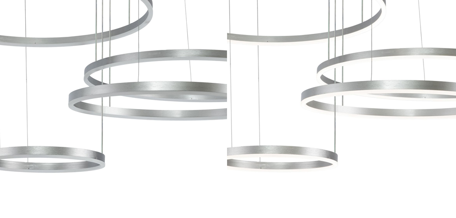Подвесной светильник Neo Circles Silver Подвесной светильник Neo Circles Silver - Loft-Concept во Владивостоке