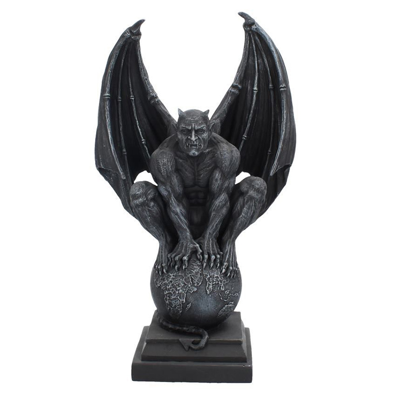 Статуэтка Gargoyle Night Demon Черный во Владивостоке | Loft Concept 